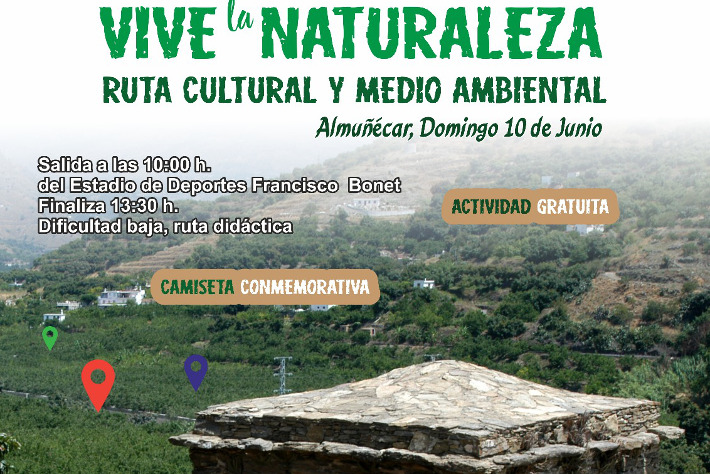 Almuñécar celebra este domingo una ruta medio ambiental y cultural